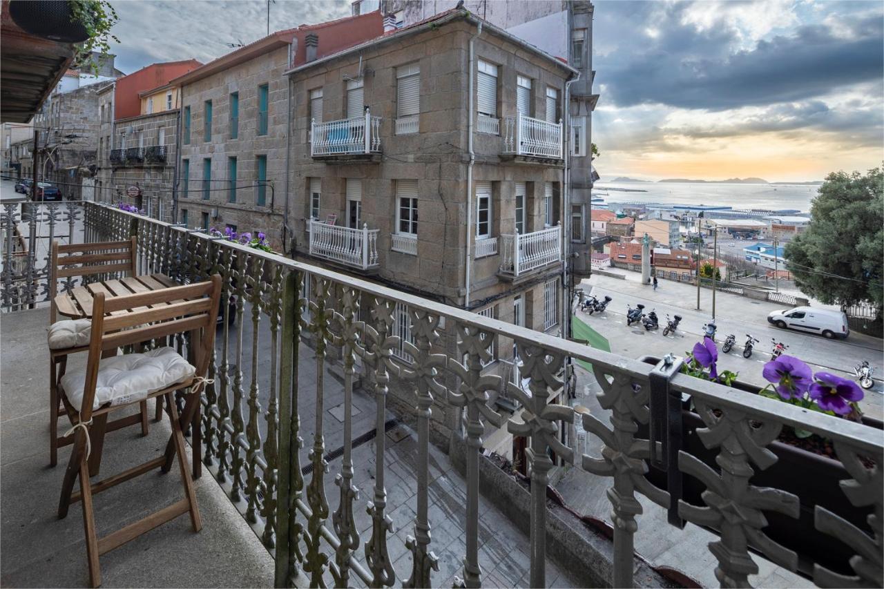 Refugio De Paz Y Encanto En El Corazon De Vigo Con Vistas Al Mar エクステリア 写真